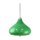 Italian mid-century green glass pendant lamp