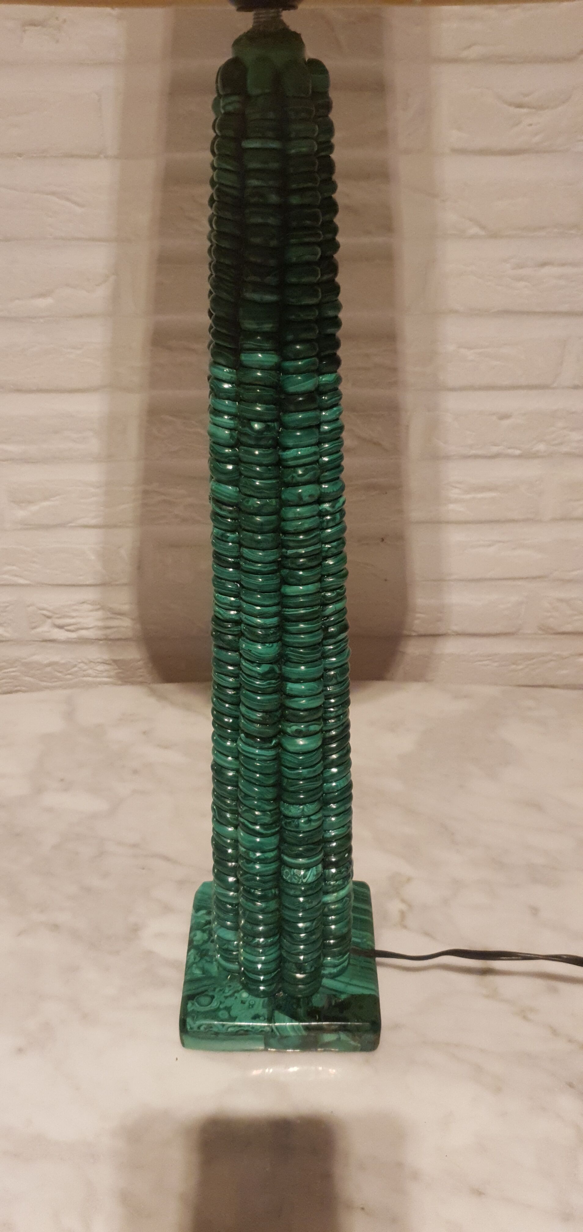 Malachite lamp, 50s