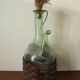 Ancienne bouteille carafe kangourou vin vintage glass wine carafe bottle
