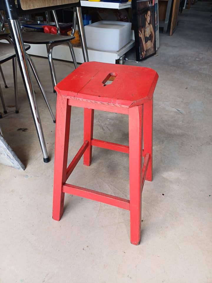 Vintage workshop stool