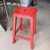 Vintage workshop stool