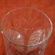 Set de 6 verres à orangeade tumbler en cristal taillé    ht 14,5 cm   ref 197/2