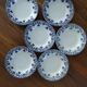 Plates earth of iron saint Amand Jane retro vintage antique