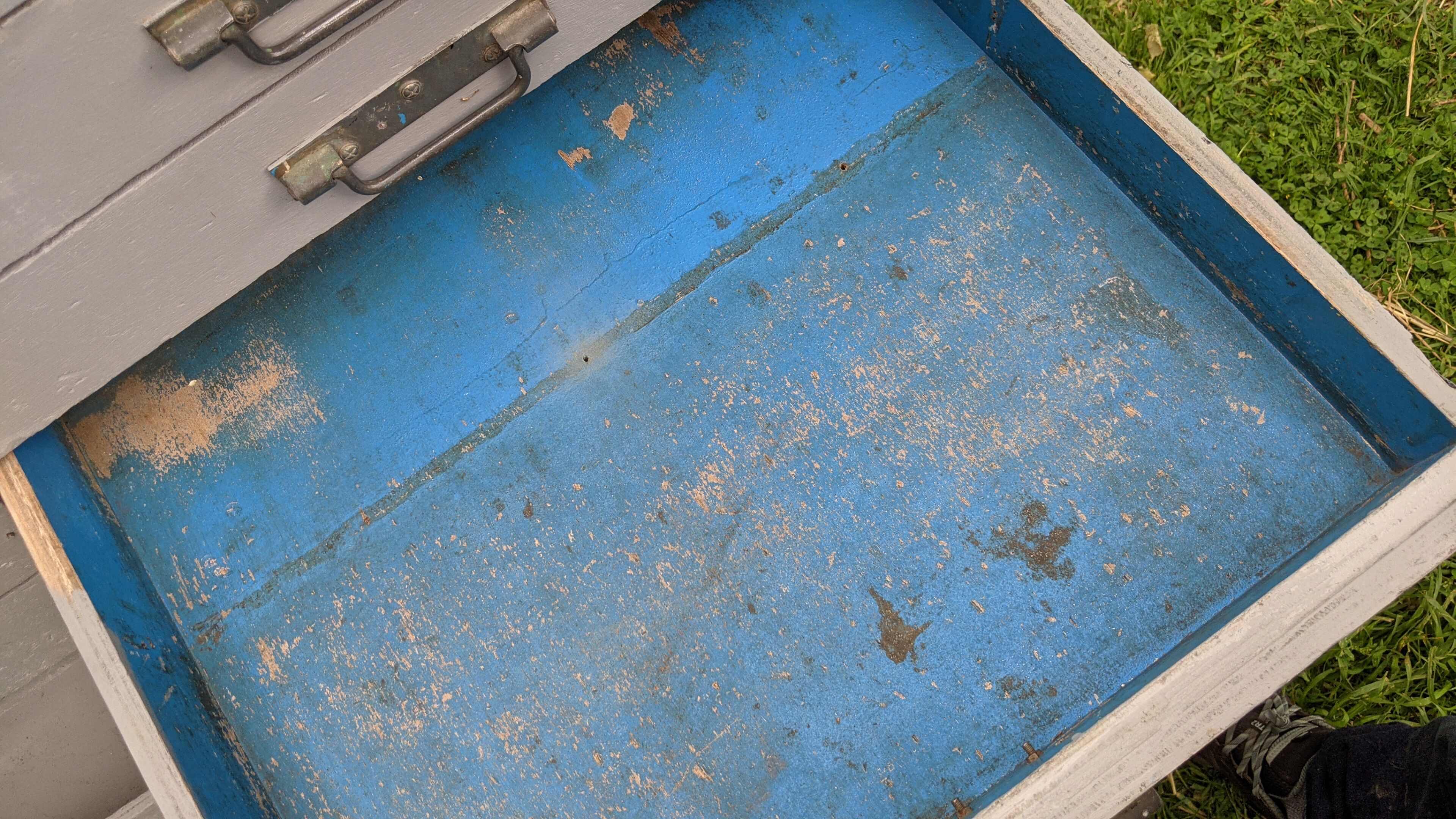 Old mechanical workshop furniture