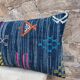 Handmade Moroccan Kilim cushion cover: Bohemian decorative cushion