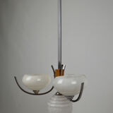 Lustre moderniste Art Déco, 1940