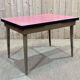 Formica and wood dining table from the 1960s