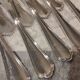 12 silver-plated snail forks by Christofle Spatours