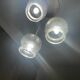 Suspension with three glass globes from the 1980s