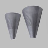 A pair of vintage 1980s "Klyka" wall lamps, designed by Ikea