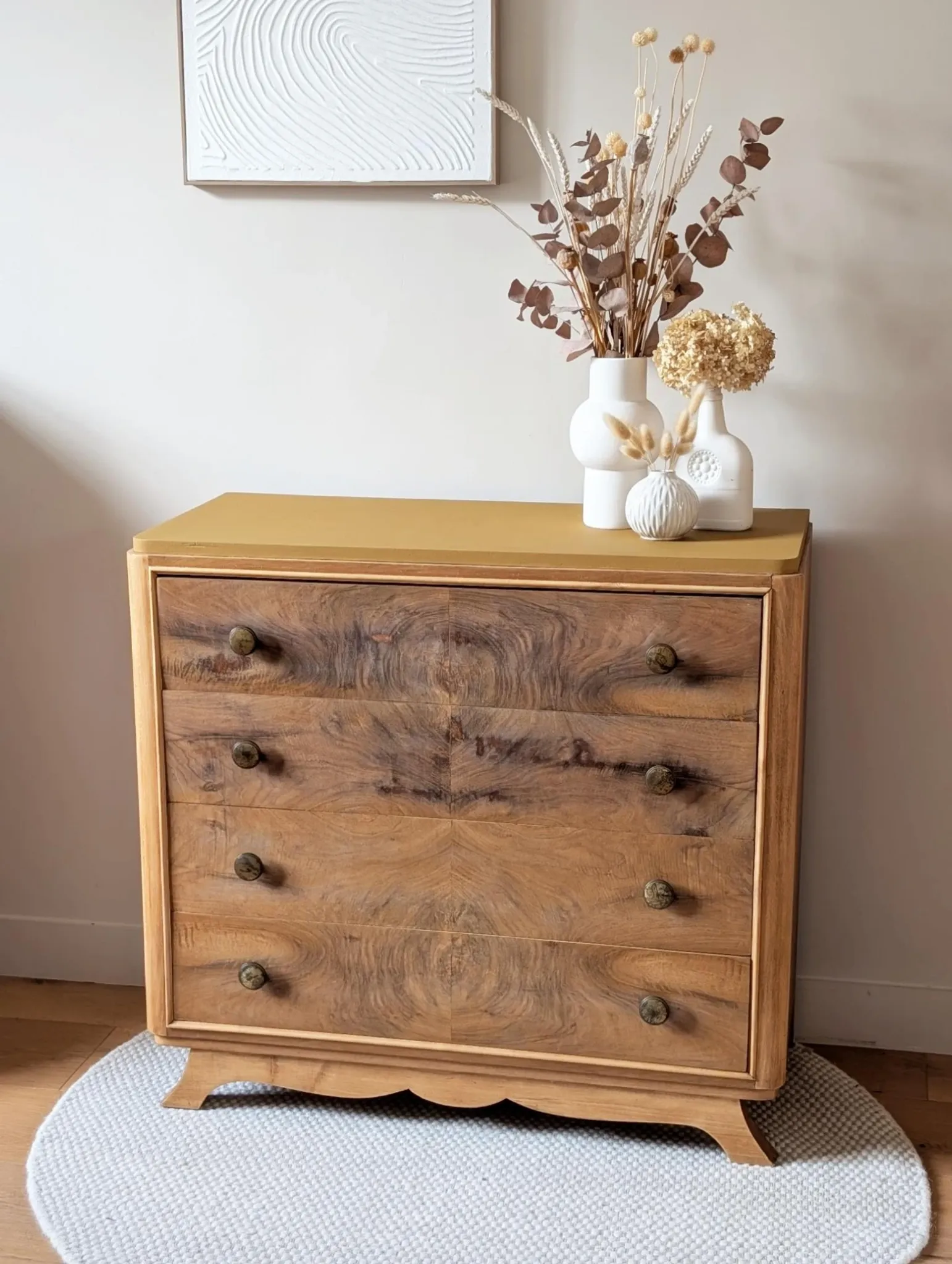 Commode Art Déco rénovée 