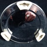 Large art deco insulating coffee maker in hammered metal and porcelain (by bauscher & sus)