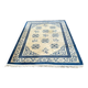 Large Chinese wool rug 200 x 310 cm — Blue & beige (Beijing style)