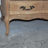 Chest of drawers Louis XV style raw wood