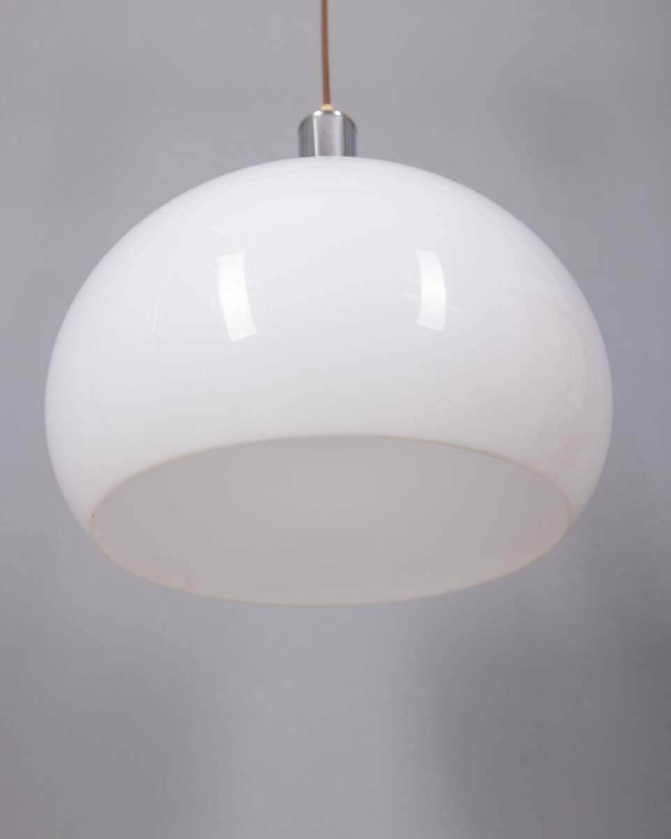 VINTAGE 1970S PLASTIC PENDANT LAMP IN ITALIAN DESIGN