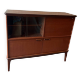 Scandinavian teak bar cabinet from the 60s