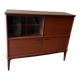 Meuble bar scandinave en teck année 60