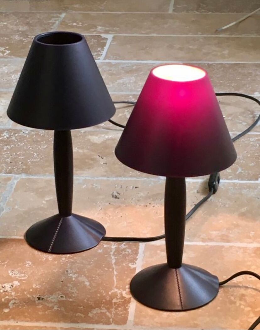 Pair of miss Sissi lamp design Philippe Starck Flos edition