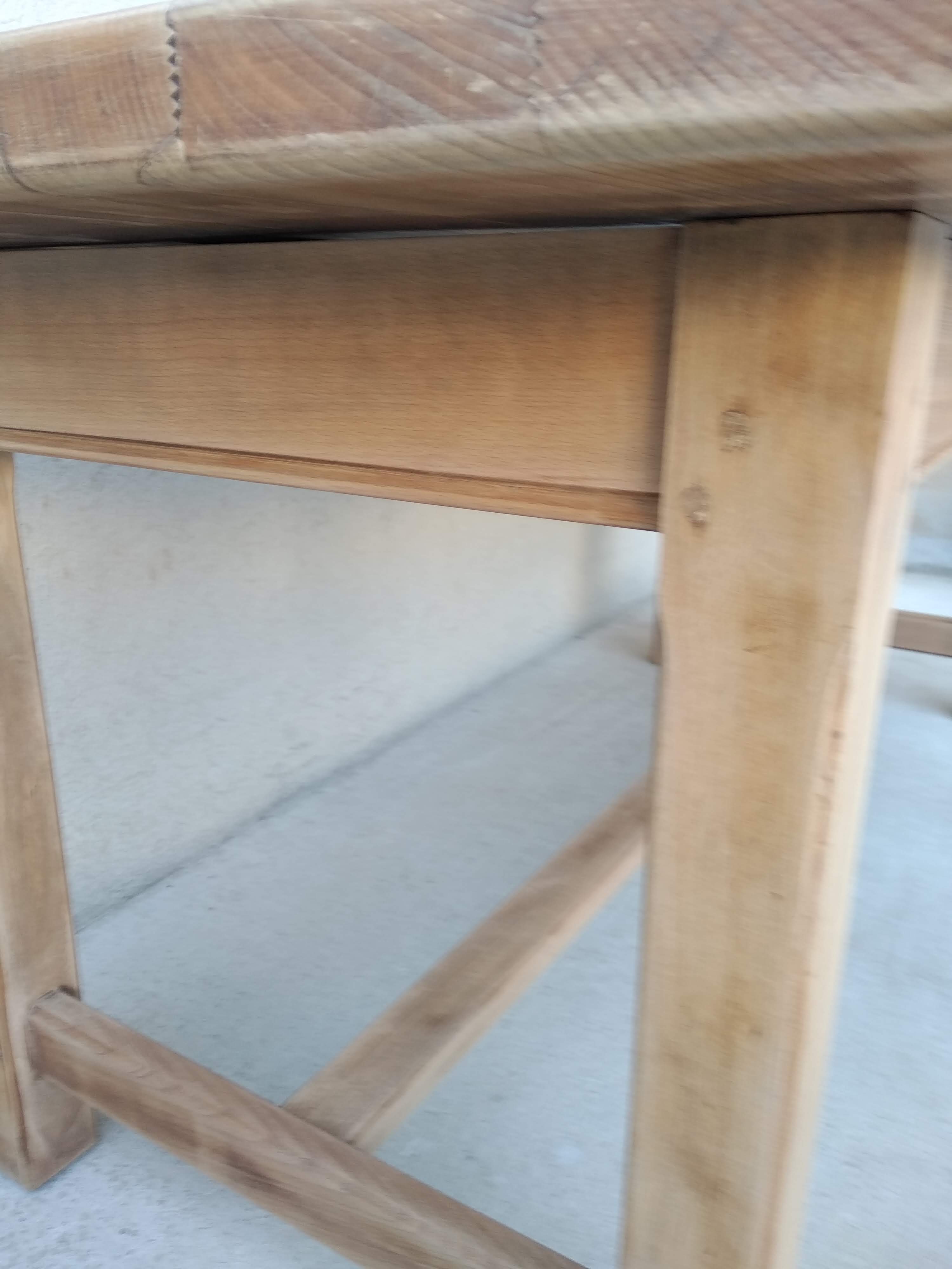 Table de ferme en bois massif
