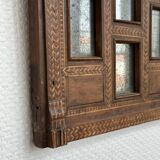 Antique patinated decorative mirror