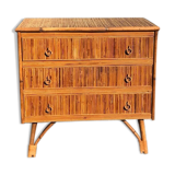 Rattan dresser