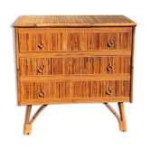 Rattan dresser