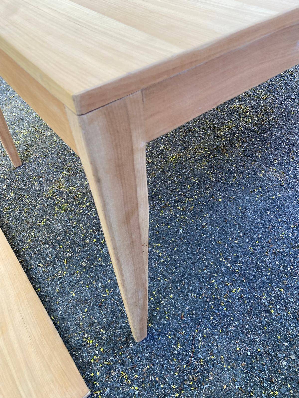 Scandinavian extendable dining table from the 1950s - 230cm