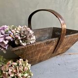 Wooden picking basket