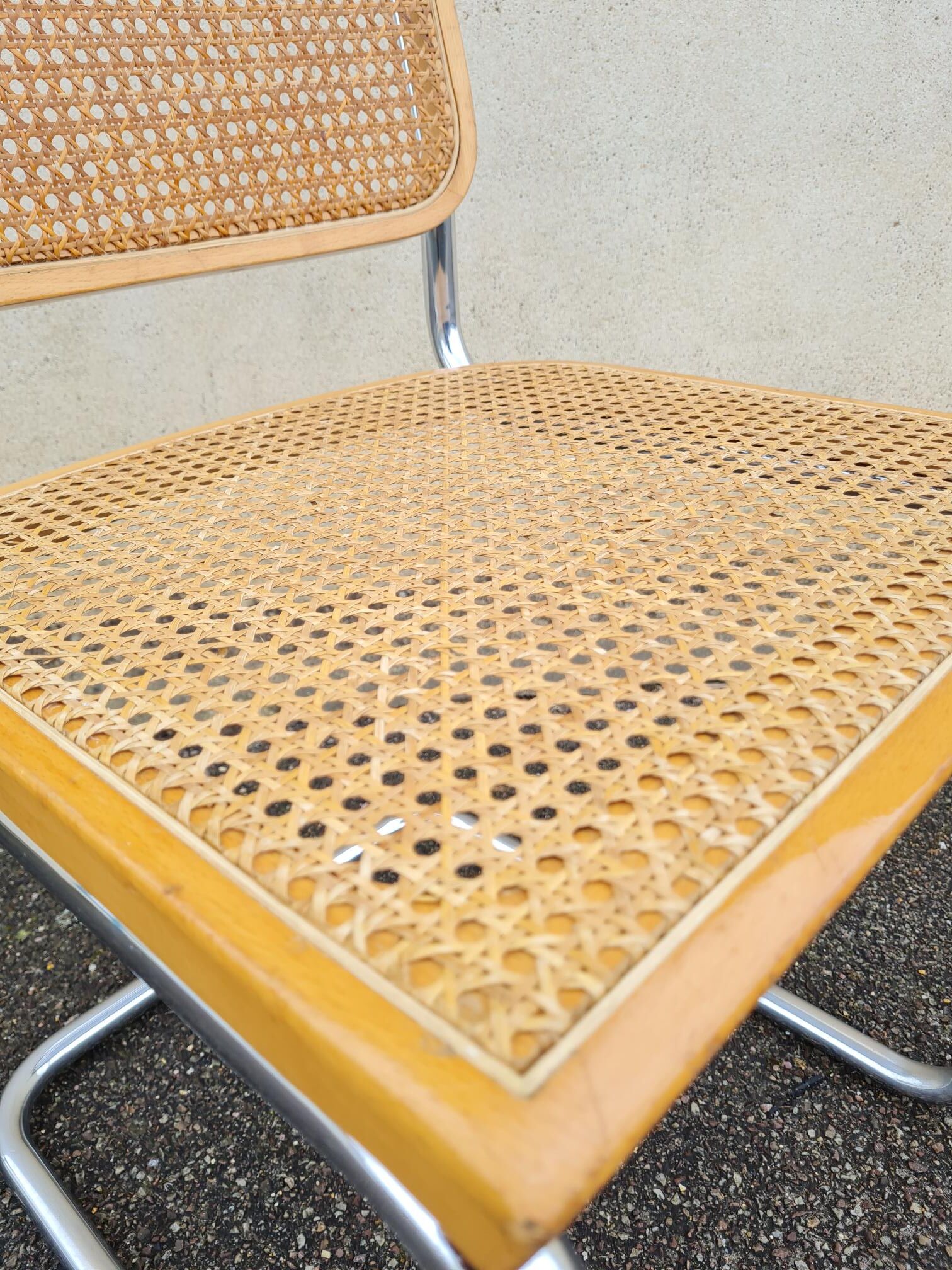 Cesca B32 chair by Marcel Breuer