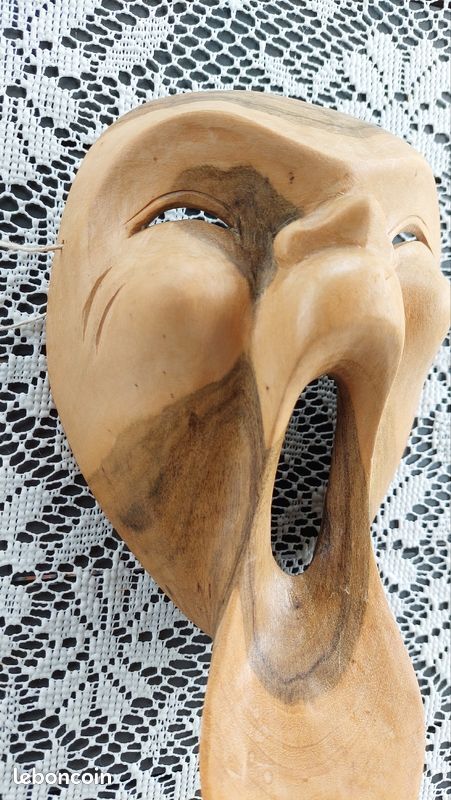 Japanese theater mask