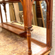 Buffet vitrine de style Louis XVI en bois massif XIX siècle