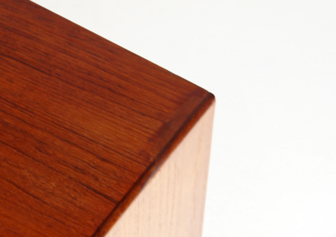 Retro vintage line in Danish teak 60s 70s modern Scandinavian