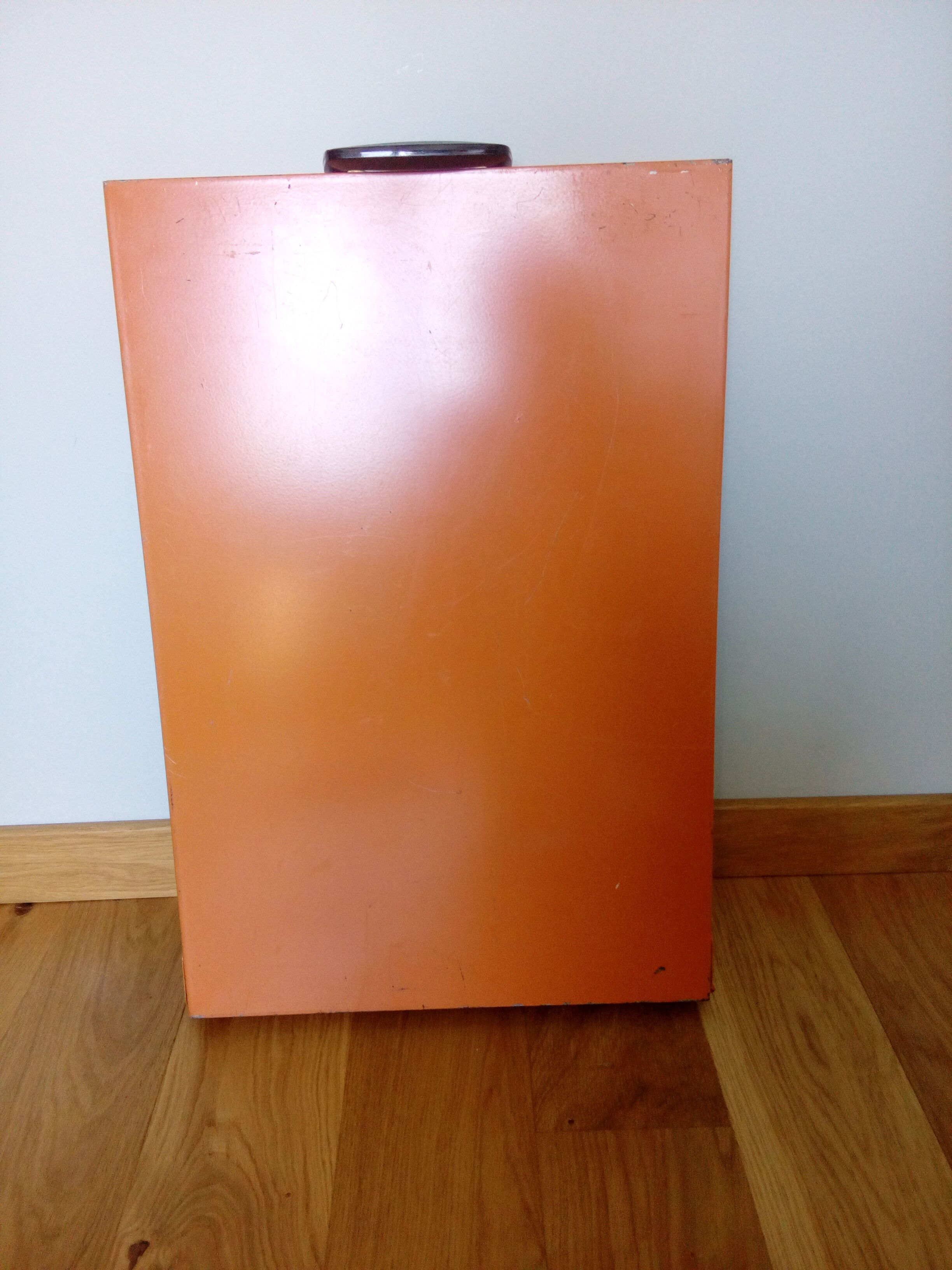 Table de camping pliante orange