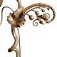 Lampe en fer forgé style 1900