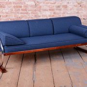 Czech Bauhaus Chrome and Beech Sofa attributed to Robert Slezak, 1930s