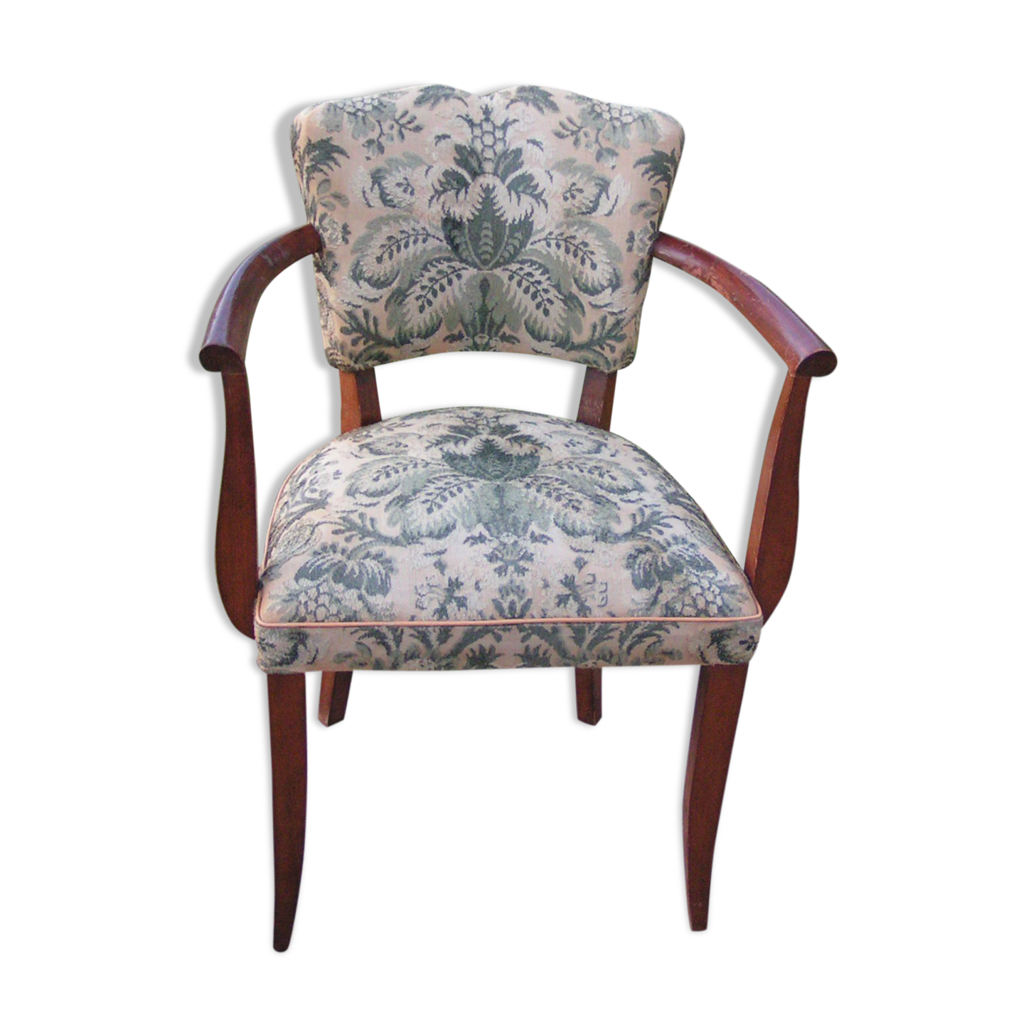 Armchair back mustache