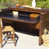 Office furniture, old glove maker's table.
