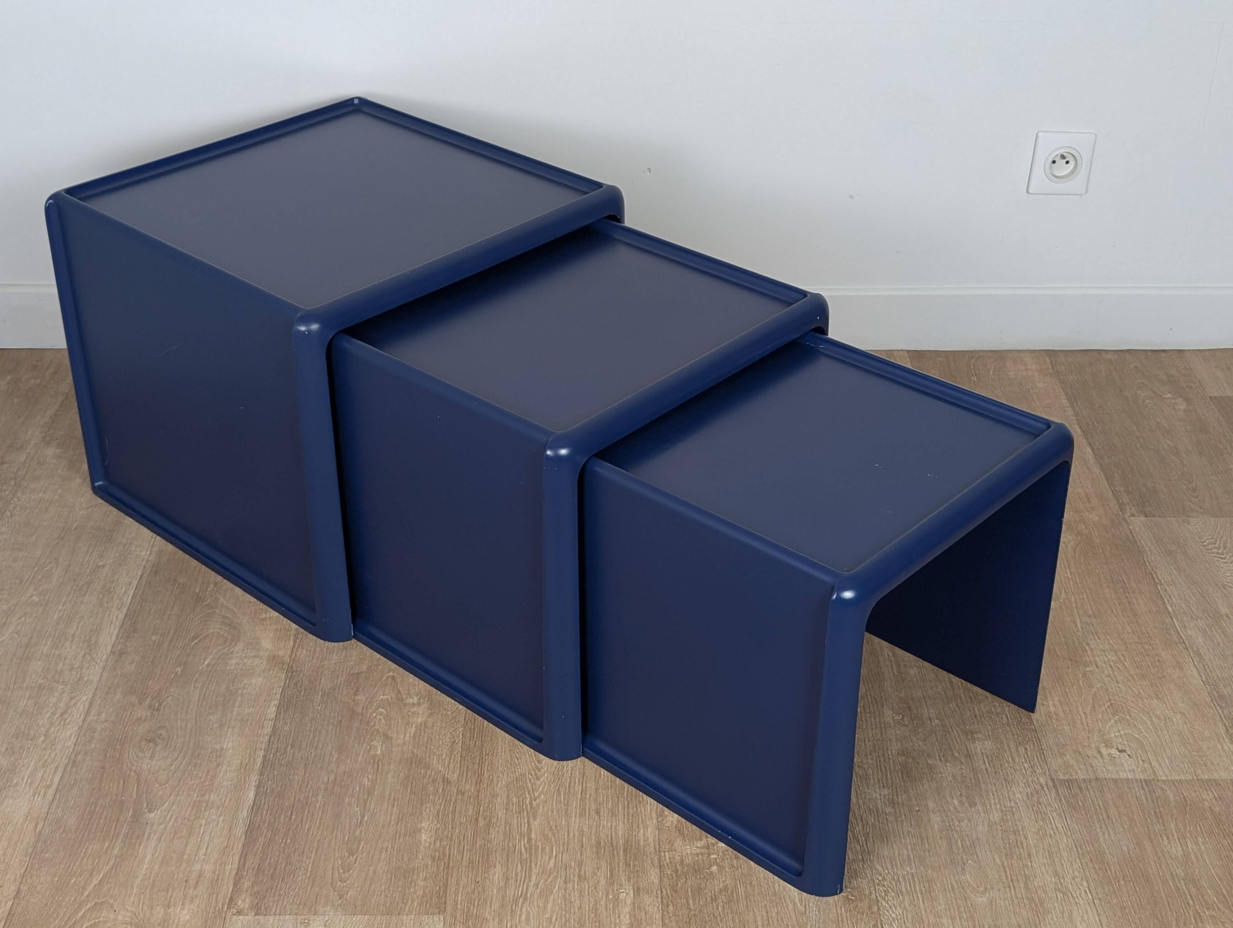 Horn Collection Vintage Nesting Tables