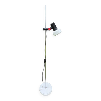 White Hustadt floor lamp, 1980s.