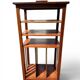 Shelf unit with partitions – Art Nouveau – around 1900