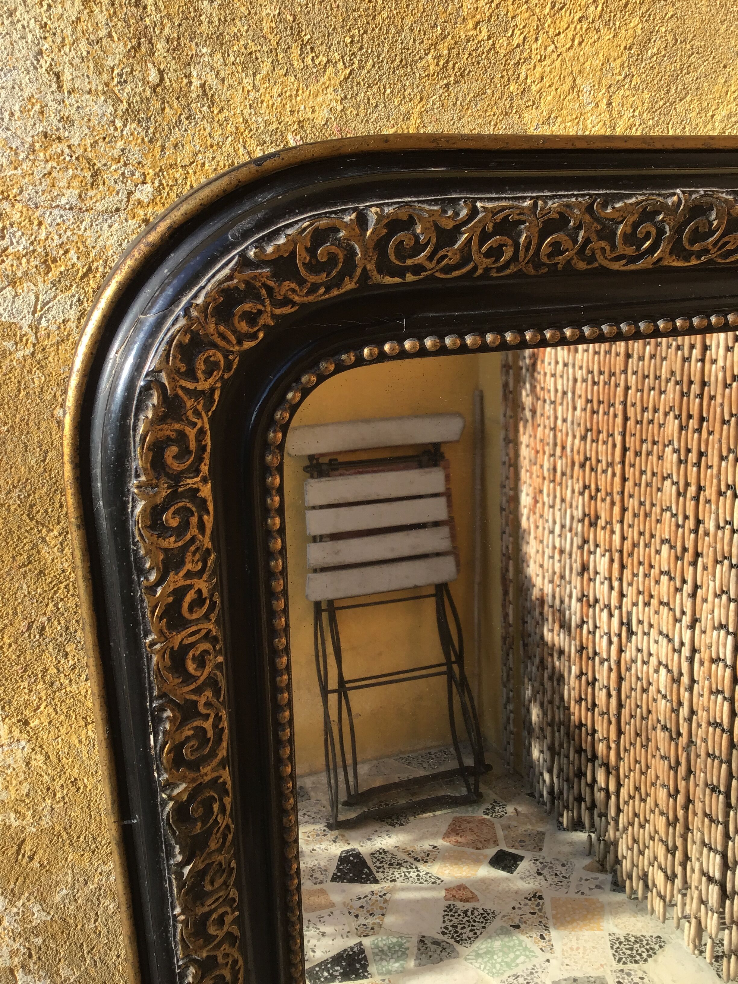 Louis Philippe gold mirror