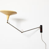 Panama wall lamp by Wim Rietveld for gispen 1955