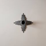 Silver pineapple candle holder