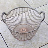 Old mesh basket for fruits and vegetables