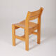 Set of 4 wooden chairs,1940s