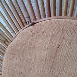 Rattan mirror 52 cm