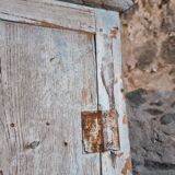Antique French workshop cupboard – 1900-1920 – Narrow bonnetière