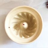 Painted terracotta kouglof mould