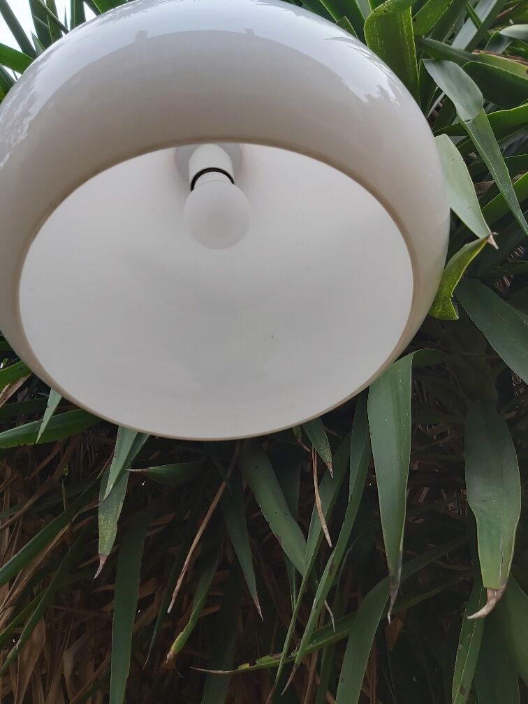 Suspension des années 70 perspex et métal