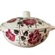 Antique soup tureen in Badonviller earthenware.